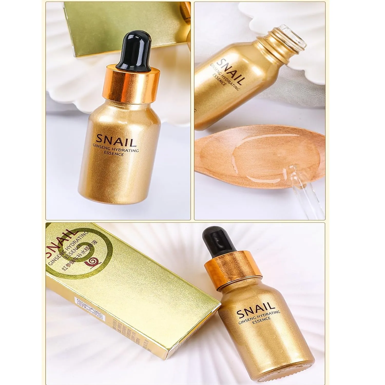 15ml Ginseng & Snail Hydrating Serum