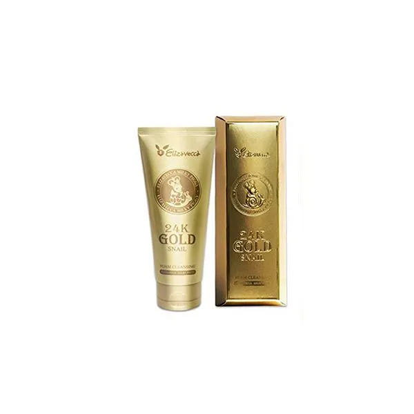 24K Gold Snail Cleansing Foam (180ml)