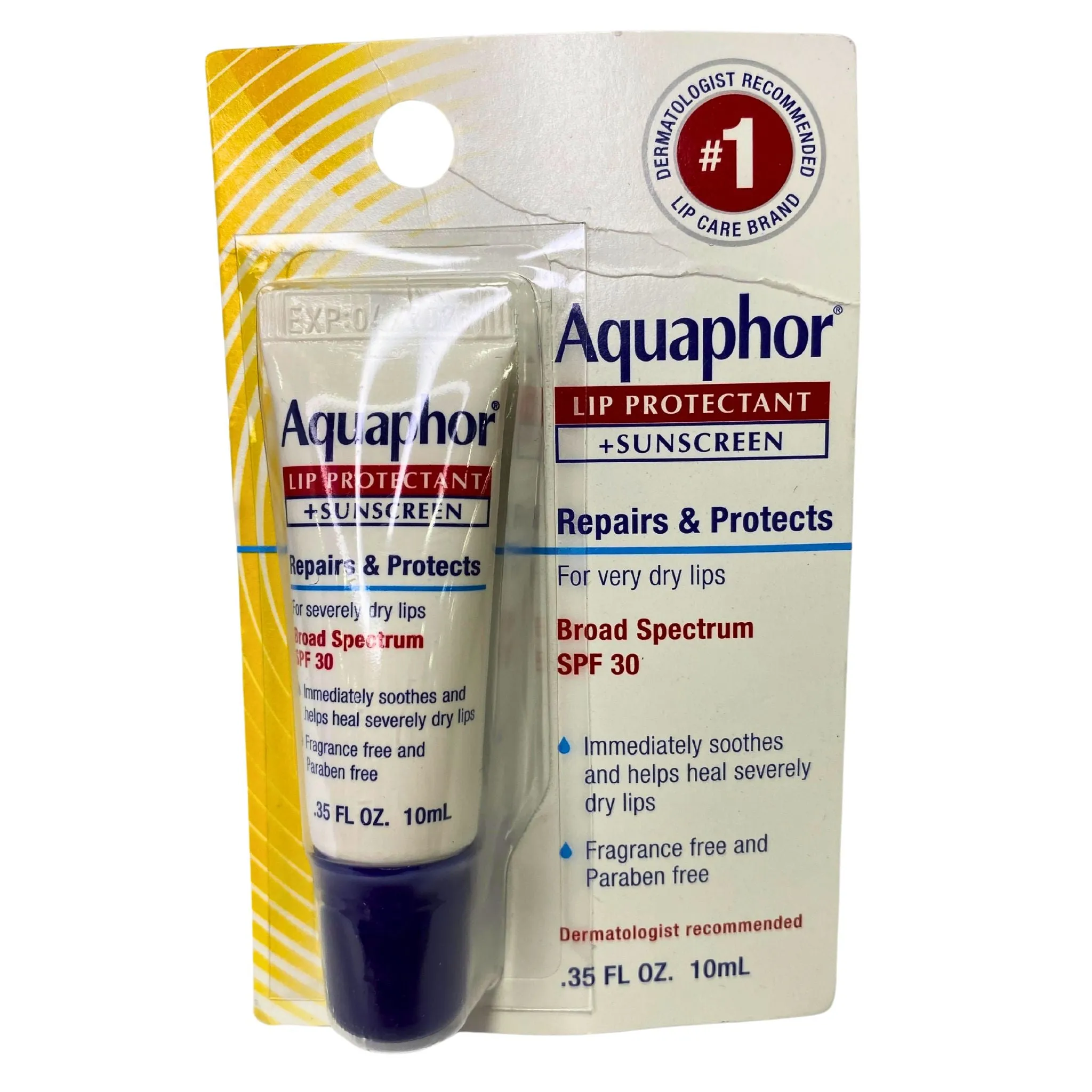 Aquaphor Lip Protectant   Sunscreen SPF 30 35OZ (48 Pcs Lot)