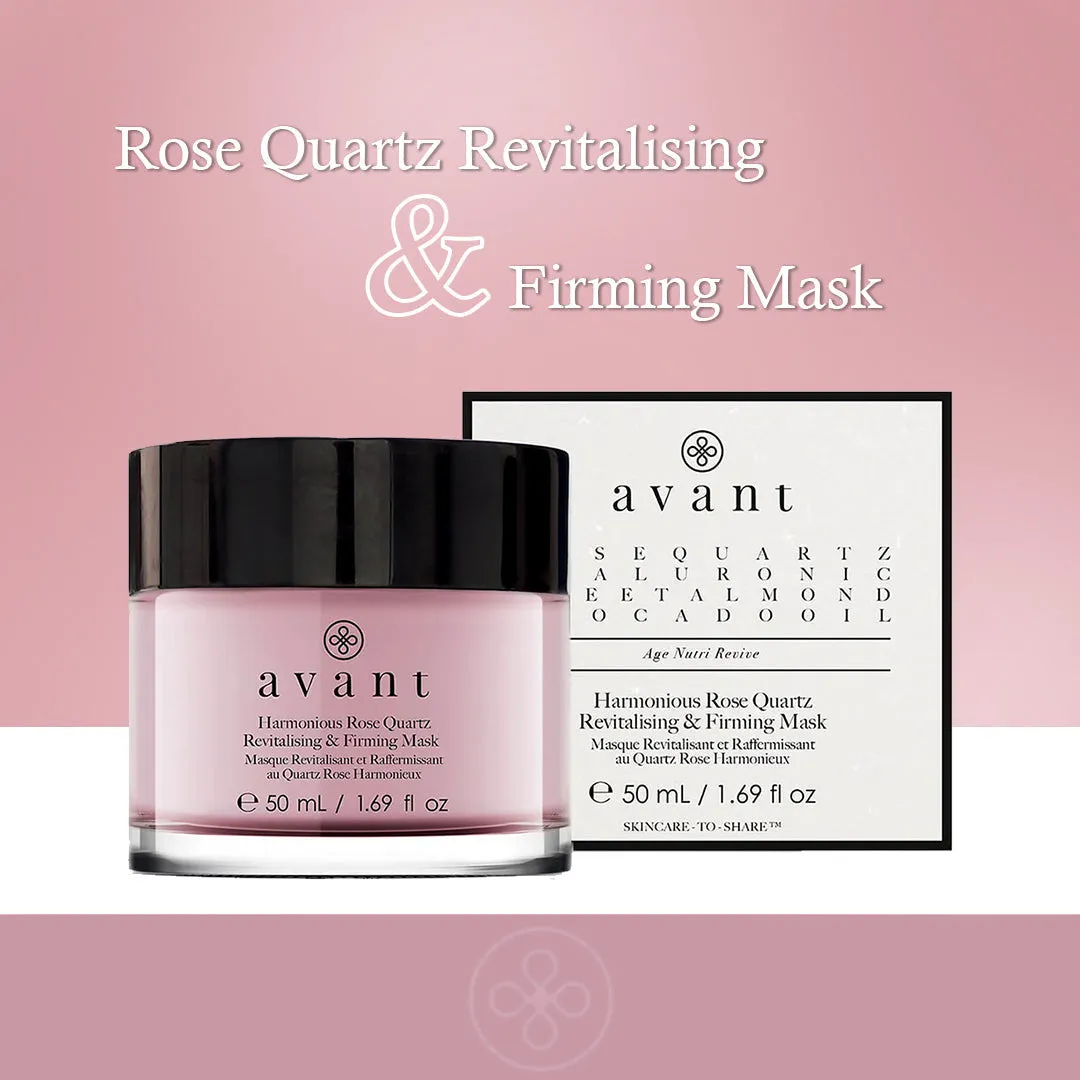 Avant Harmonious Rose Quartz Revitalising & Firming Mask