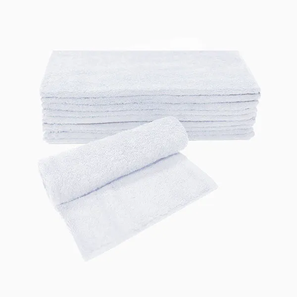 Barneys Platinum Collection Commercial Facial / Hand Towel - White - 10 Pieces