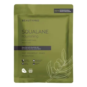 BEAUTYPRO Squalane Nourishing Biodegradable Facial Sheet Mask