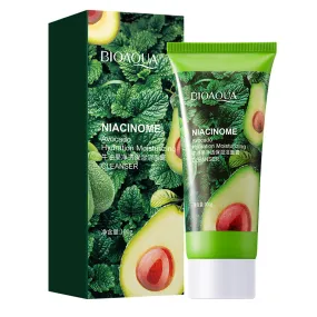 BIOAQUA Avocado Deep Cleansing Face wash gentle face cleanser BQY45480