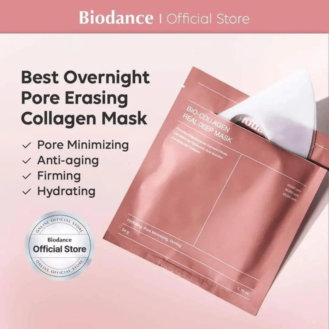 BIODANCE Bio-Collagen Real Deep Mask - 1 unit ( Pack of 4)