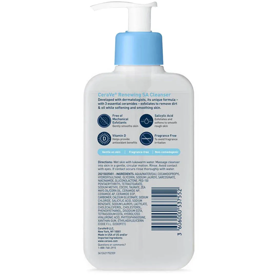 Cerave Renewing Sa Cleanser For Normal Skin 237Ml