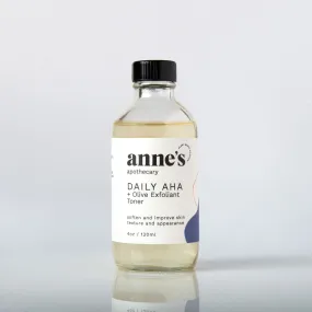 Daily Aha   Olive Exfoliant Toner