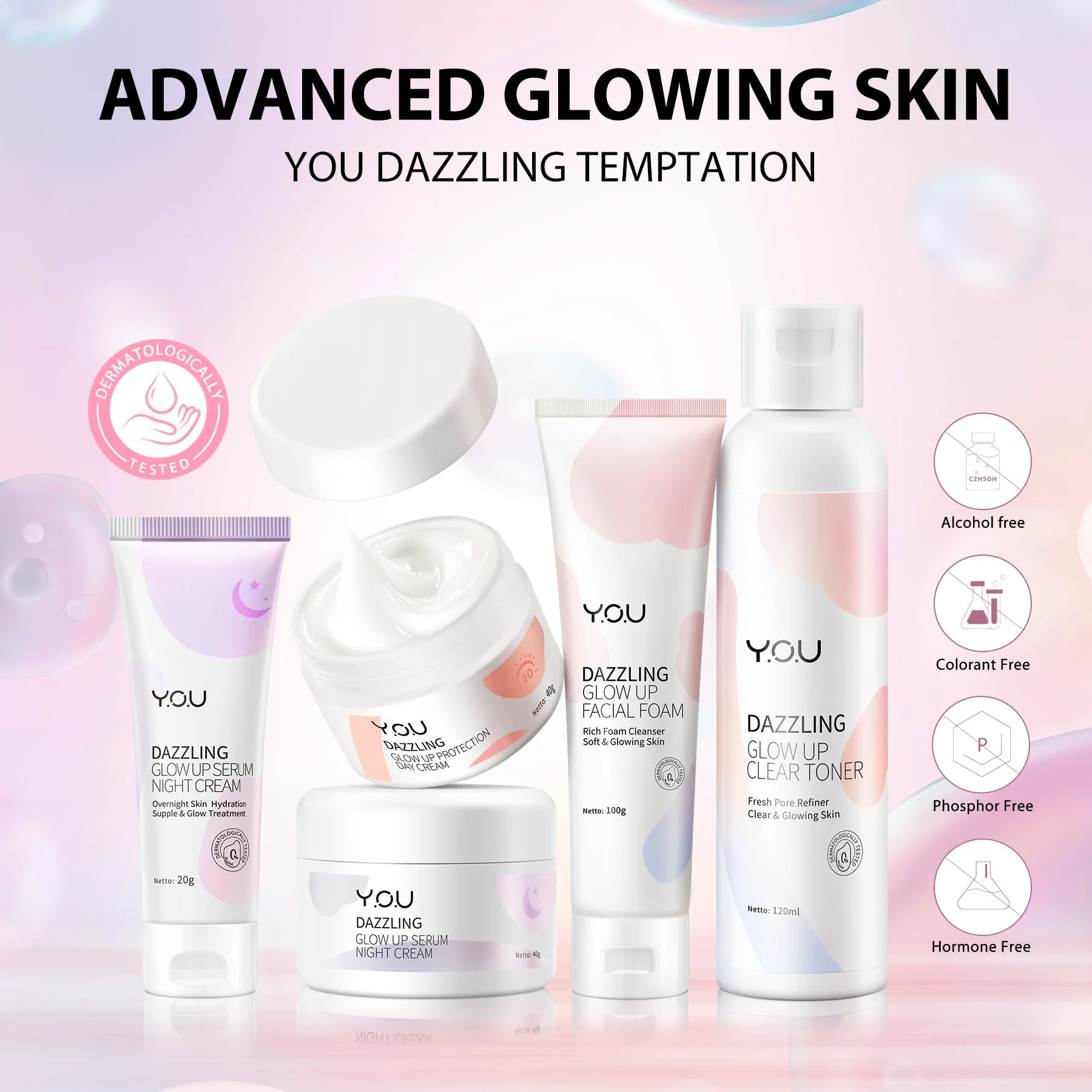 Dazzling Glow Up Clear Toner