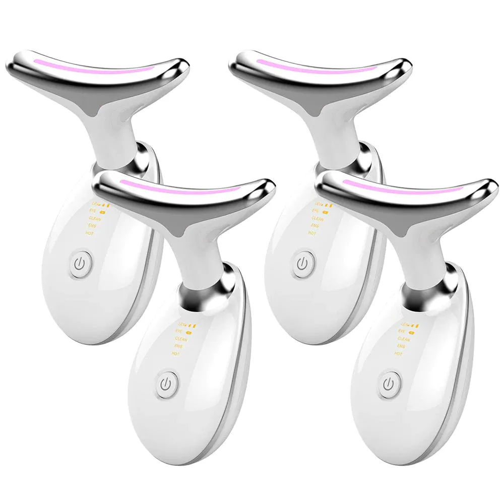 EMS LED Thermal Neck Lifting and Tighten Massager