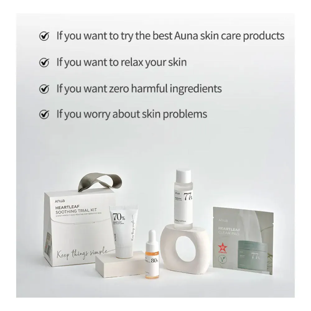 Heartleaf Soothing Trial Kit