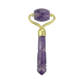 Mini Soothing Travel Jade Roller -Amethyst