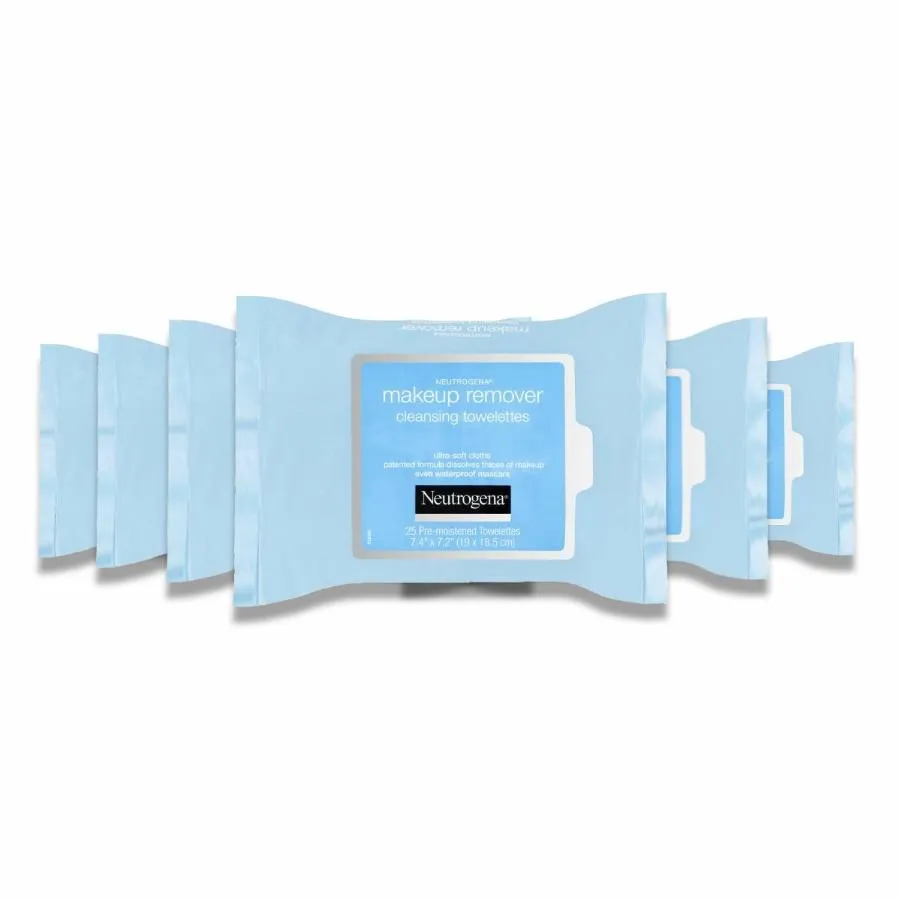 Neutrogena - Makeup Remover Cleansing Wipes - 25 Ct - 6 Pack