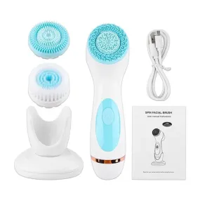 Professional title: "Advanced Ultrasonic Facial Cleansing Brush with Multi-Functionality"