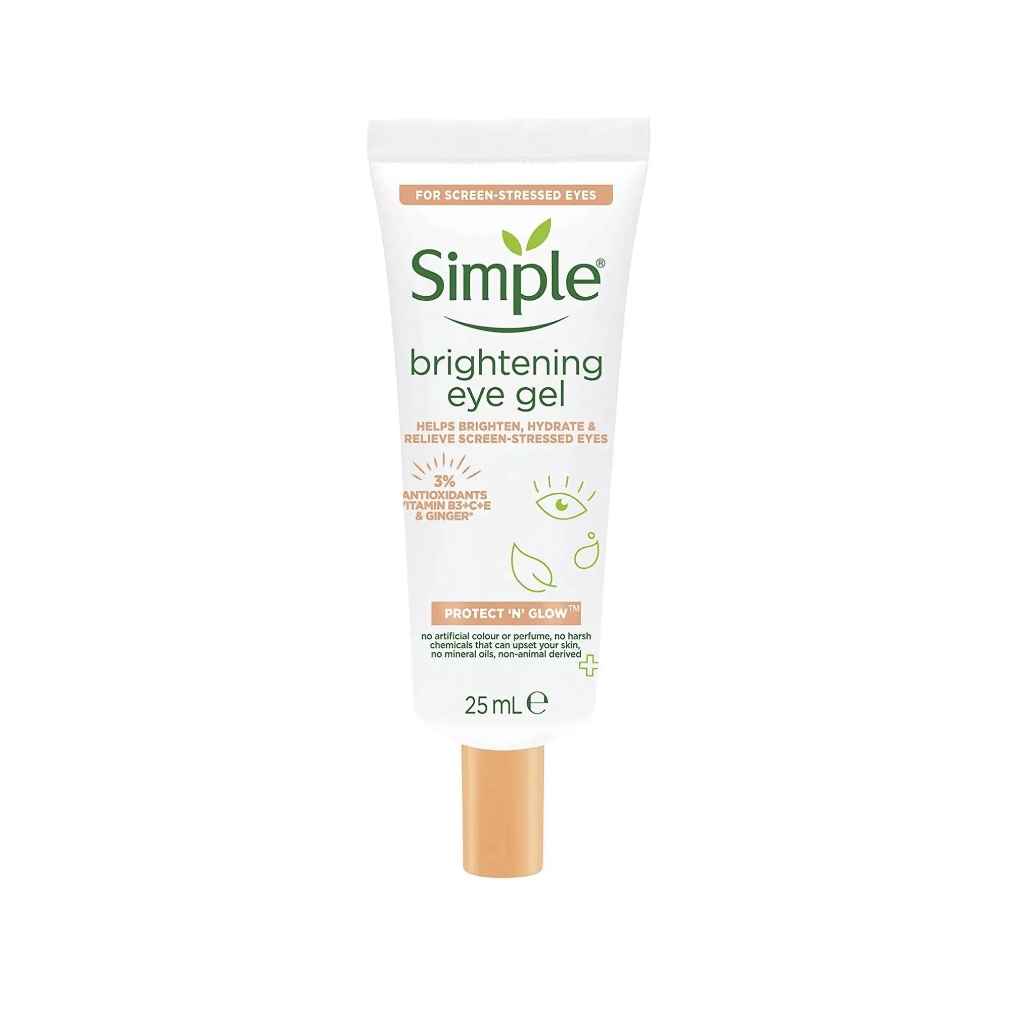 Simple Protect 'n' Glow Brightening Eye Gel 25ml