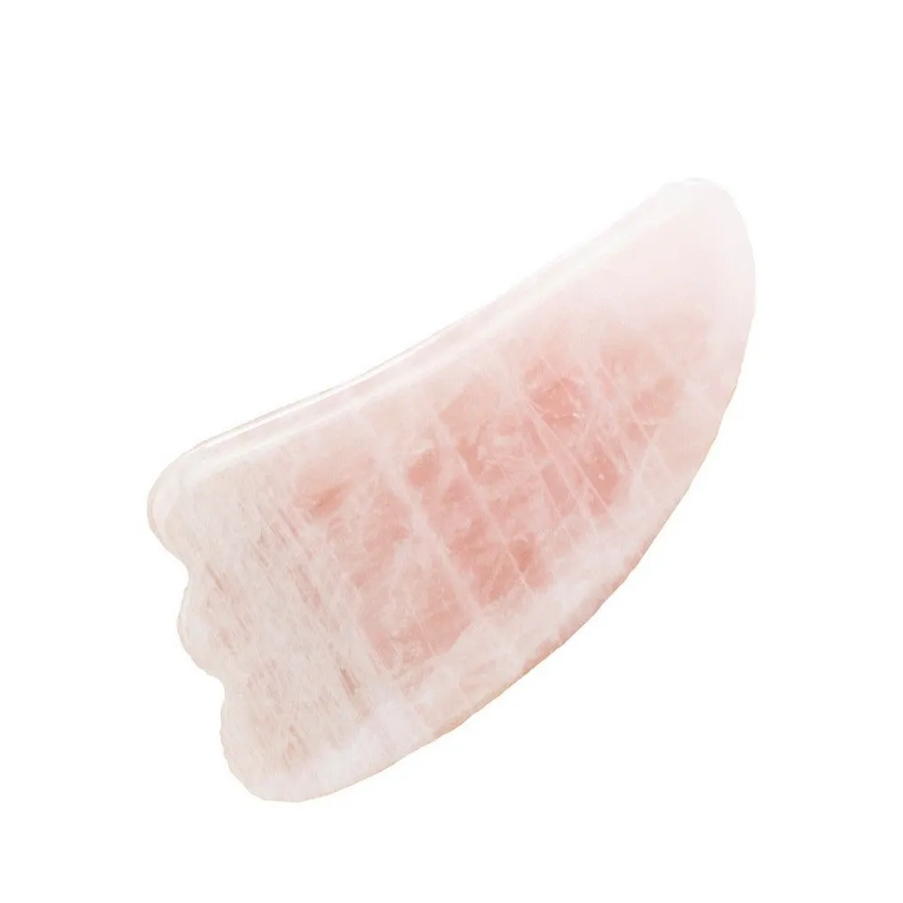 TheSeeke Rose Quartz Guasha Facial Sculpting Board