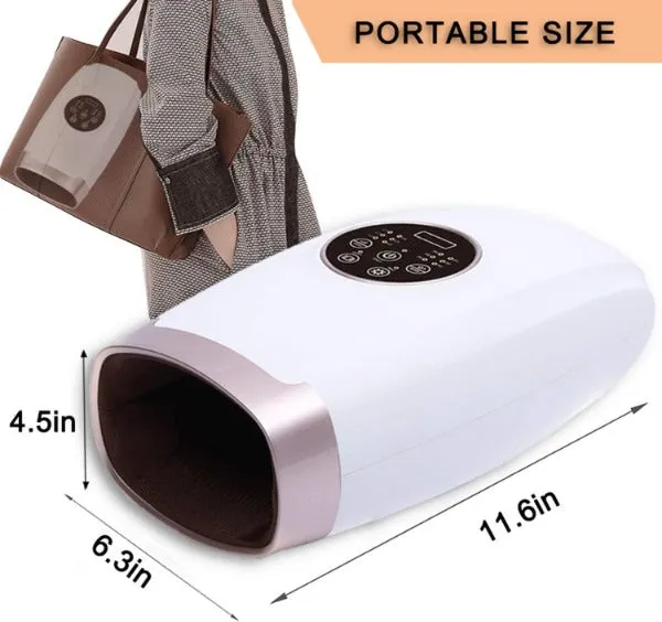 VGI Rechargeable Air Pressure Shiatsu Hand & Wrist Massager Machine