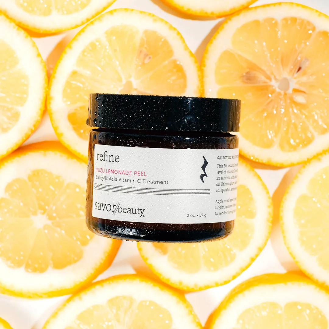 Yuzu Lemonade Peel: Salicylic Acid BHA Vitamin C Treatment